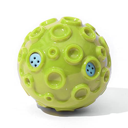 SueaLe Quietschendes Hundespielzeug für kleine, mittelgroße und große Hunde, 4,7-Zoll-Ball, interaktives Welpen-Kauspielzeug für das Apportier- und Apportierungstraining von SueaLe