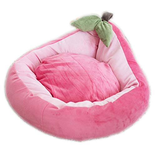 SueaLe for Creative Fruchtförmiges Haustier-Schlafnest, schönes warmes Hundehaus für Katzenstreu von SueaLe