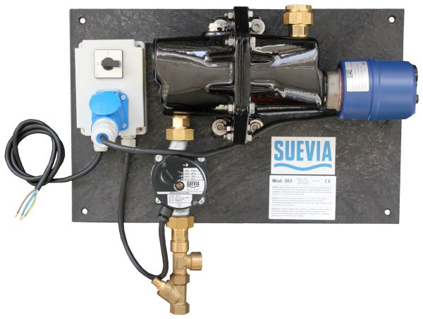 Suevia Heizgerät Mod. 303 (3000W, 230V) - Umwälzpumpe 93W - 101.0303 von Suevia