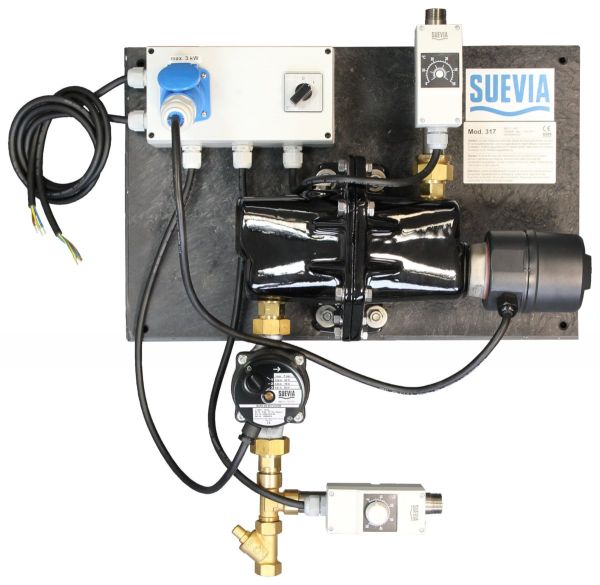 Suevia Heizgerät Mod. 317 (3000W, 230V) - Umwälzpumpe 93W - 101.0317 von Suevia