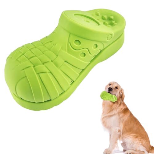 Unzerstörbares Hundespielzeug, Gummi Quietschendes Kauspielzeug für aggressive Kauer, Hundezahnreinigung und Zahnpflege für mittelgroße große Hunde Unzerstörbares Hundespielzeug, Gummi Quietschendes Kauspielzeug für aggressive Kauer, Hundezahnreinigung und Zahnpflege für mittelgroße große Hunde von Suevut