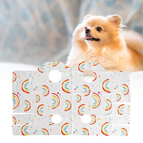 Sugoyi Hundepflegekleidung, Anzugwiederherstellungskleidung Atmungsaktiv und weich nach der Operation tragen, für(L, Rainbow Style) von Sugoyi
