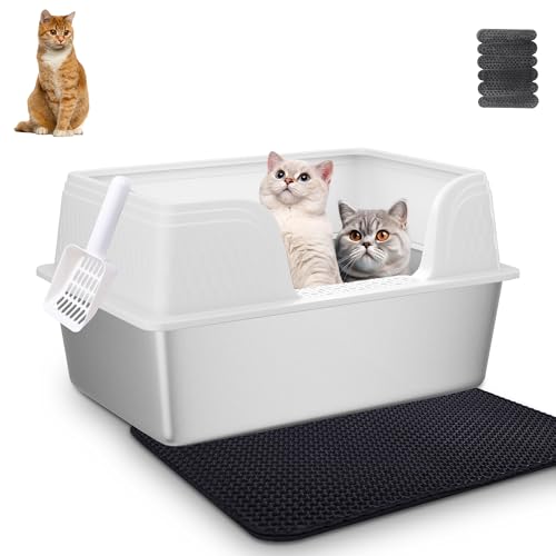 Katzentoilette 6040 (Weiß, XL) von Suhaco