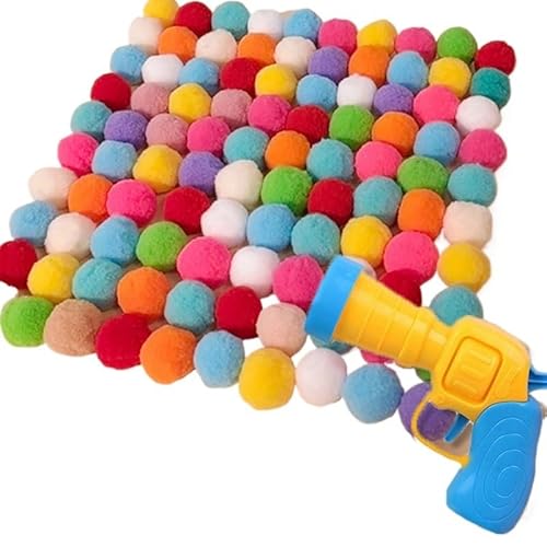 1 Set Katzenspielzeug, interaktives Trainingsspiel für Haustiere, lustiges Plüschspielzeug für Kätzchen, Welpen, Schießspiele, Haustierbedarf, Katzenzubehör von SuiHeill