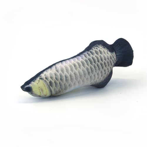 Katzenspielzeug, Trainingsunterhaltung, Plüschfisch, Plüschkissen, Fischsimulation, Katzenspielzeug, interaktiver Fisch, Kauspielzeug für Haustiere, Zubehör Katzenspielzeug, Trainingsunterhaltung, Plüschfisch, Plüschkissen, Fischsimulation, Katzenspielzeug, interaktiver Fisch, Kauspielzeug für Haustiere, Zubehör von SuiHeill
