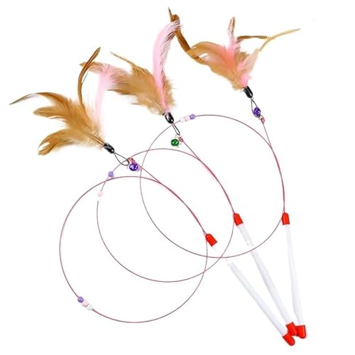 Katzenspielzeug aus Plüsch, lustiges Katzenspielzeug, Klingel, Zubehör für glückliche Katzen, gute Qualität, Spielzeug aus elastischem Seil, Haustierbedarf, Katzenspielzeug (14) von SuiHeill