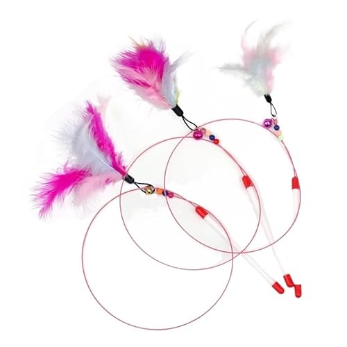 Katzenspielzeug aus Plüsch, lustiges Katzenspielzeug, Klingel, Zubehör für glückliche Katzen, gute Qualität, Spielzeug aus elastischem Seil, Haustierbedarf, Katzenspielzeug (5) von SuiHeill