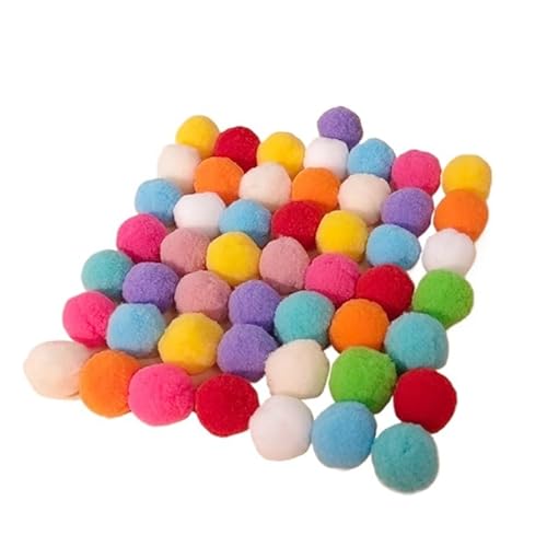 SuiHeill Katzenspielzeug, lustiges interaktives Spielzeug, der Ball aus Plüsch wirft einen leisen Rückprallball zum Necken von Katzen, Mini-Shooting, kreativ, Zubehör für Haustiere (30 3 cm Balls) von SuiHeill