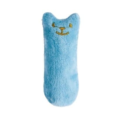 SuiHeill Katzenspielzeug zum Zähneknirschen, lustig, interaktiv, Plüschtiere, für Haustiere, Kätzchen, Sprachspielzeug, Krallen, Daumenbiss, Minze für Katzen (5) von SuiHeill