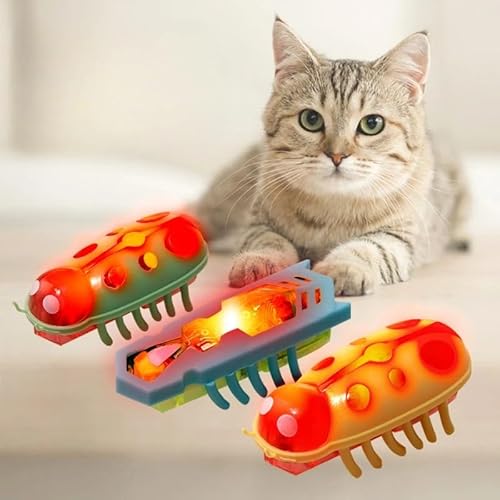 SuiHeill Micro Nano Insekt Sprung Elektronische Maus Kampf Mechanischer Wettbewerb Unterhaltung Katze Necken Übung Spielzeug (N) von SuiHeill
