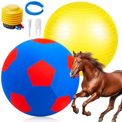 Suilung Riesiger Herding Ball mit Abdeckung, 122 cm, Anti-Burst-Ball, bitte beachten Sie den Videorekorder zum Aufpumpen, großes Pferdespielzeug für Pferdestand, Unterhaltung, Spielen, Pumpe im Suilung Riesiger Herding Ball mit Abdeckung, 122 cm, Anti-Burst-Ball, bitte beachten Sie den Videorekorder zum Aufpumpen, großes Pferdespielzeug für Pferdestand, Unterhaltung, Spielen, Pumpe im von Suilung
