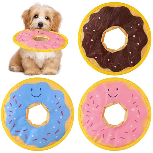 Suilung Schwimmendes Hundespielzeug, strapazierfähiges Oxford-Gewebe, Wasserspielzeug, Donut-Hundespielzeug, Pool-Spielzeug für kleine und mittelgroße Welpen, Outdoor, Sommer, Pool, interaktives Suilung Schwimmendes Hundespielzeug, strapazierfähiges Oxford-Gewebe, Wasserspielzeug, Donut-Hundespielzeug, Pool-Spielzeug für kleine und mittelgroße Welpen, Outdoor, Sommer, Pool, interaktives von Suilung