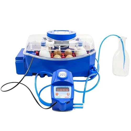 Automatischer Inkubator für Vogeleier Lumia 8 + Luftbefeuchter, Maße: 39 x 20 x 22 cm Automatischer Inkubator für Vogeleier Lumia 8 + Luftbefeuchter, Maße: 39 x 20 x 22 cm von Suinga