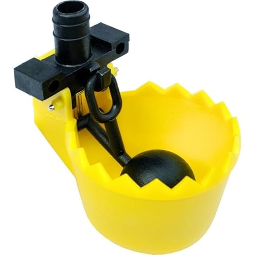Suinga Tränke für Hühner und Rebhühner, konstante Ebene, 6 x 5 x 6 cm, für Vögel und Geflügel, 5 Tränke Packung von Suinga