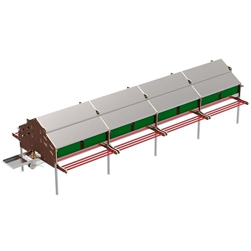 Suinga Verlängerung für Legehennen halbautomatisch, 12 Hühner, 124 x 179 x 133 cm Suinga Verlängerung für Legehennen halbautomatisch, 12 Hühner, 124 x 179 x 133 cm von Suinga