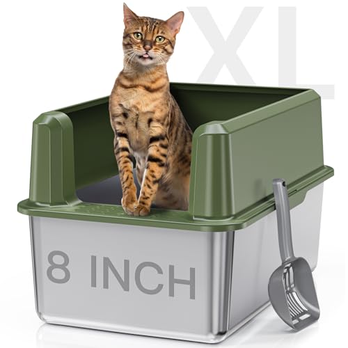 Katzentoilette, Edelstahl, 35,6 cm, Grün Katzentoilette, Edelstahl, 35,6 cm, Grün von Suitfeel