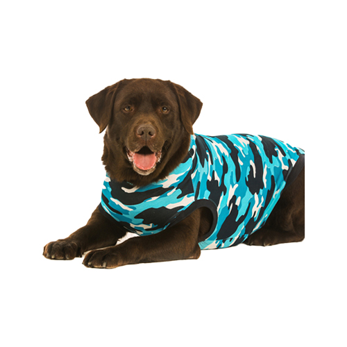 Suitical Recovery Suit Hund - Blau Camouflage - M Plus von Suitical International B.V.