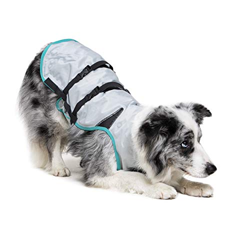 Suitical Dry Cooling Vest Hund, M, Silber von Suitical
