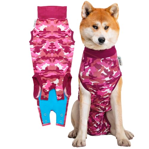 Suitical Recovery Suit Hund, L, Rosa Camouflage Suitical Recovery Suit Hund, L, Rosa Camouflage von Suitical
