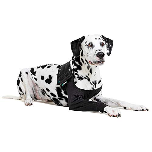 Suitical Recovery Sleeve Hund, XL, Schwarz von Suitical