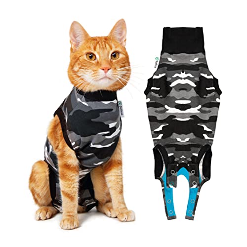 Suitical Recovery Suit Katze, S, Schwarz Camouflage von Suitical