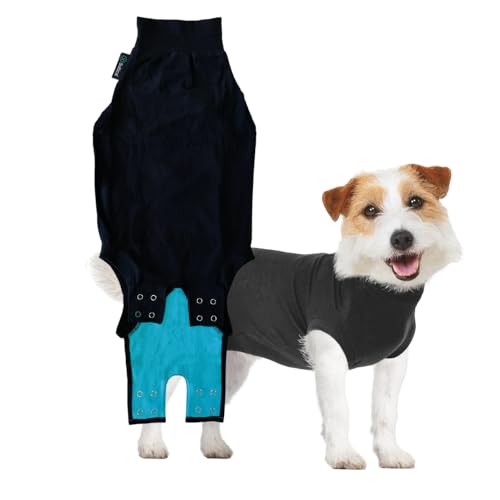 Suitical Recovery Suit Hund, S+, Schwarz von Suitical