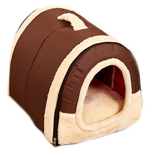 Sujhyrty Haustier Bett Welpen Zwinger Schlafsofa Haustier Kissen Katzen Haus Katzen Schlafen Sack Warmes Nest Teddy Zwinger von Sujhyrty