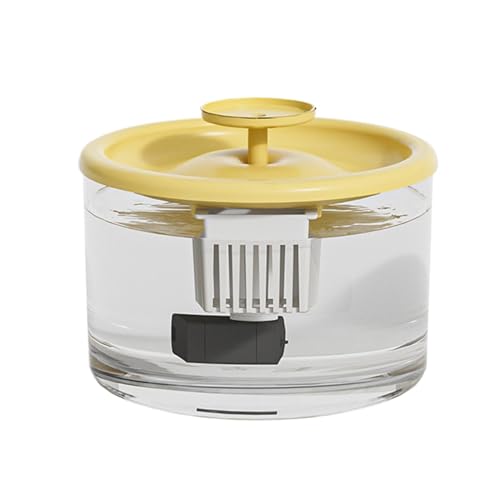 Cat Water Fountain, automatischer Haustierwasserspender, Hundebrunnenschale, 1500 ml automatische Flüsse Austauschbares Filtersystem USB -Antrieb für Innenkätzchen Welpen Haustiere Cat Water Fountain, automatischer Haustierwasserspender, Hundebrunnenschale, 1500 ml automatische Flüsse Austauschbares Filtersystem USB -Antrieb für Innenkätzchen Welpen Haustiere von Sulxyi