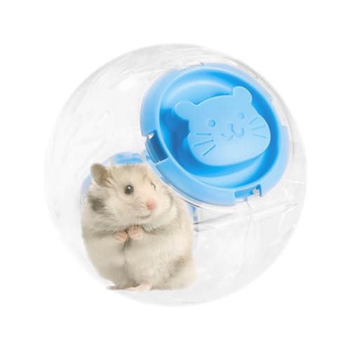 Hamsterball | Transparentes Laufrad - Lustige Kleintieraktivität, ausbruchsicher, interaktives Spielzeug zur Haustieranreicherung von Sulxyi