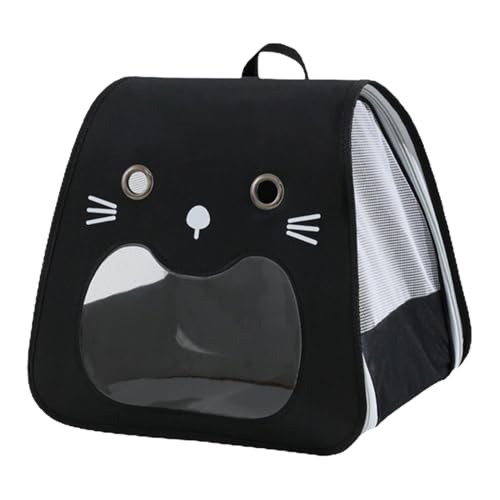 Haustier-Tragerucksack, Katzentransport-Transporttrage, Katzenrucksack, atmungsaktiv, Welpentragetasche, tragbare lächelnde Gesichts-faltbare Haustier-Tragetasche, Katzenbedarf, Haustier-Reisetasche Haustier-Tragerucksack, Katzentransport-Transporttrage, Katzenrucksack, atmungsaktiv, Welpentragetasche, tragbare lächelnde Gesichts-faltbare Haustier-Tragetasche, Katzenbedarf, Haustier-Reisetasche von Sulxyi