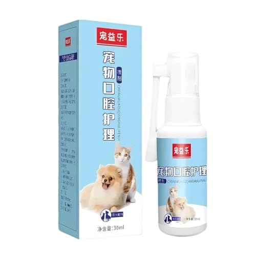 Hunde-Atemerfrischer, Hunde-Atem-Erfrischer, Hygiene-Hundespray, Mundreinigungsspray, Hunde-Erfrischer-Spray, 30 ml, effektive Formel gegen schlechten Atem, einfach zu verwendendes Spray für Hunde und Hunde-Atemerfrischer, Hunde-Atem-Erfrischer, Hygiene-Hundespray, Mundreinigungsspray, Hunde-Erfrischer-Spray, 30 ml, effektive Formel gegen schlechten Atem, einfach zu verwendendes Spray für Hunde und von Sulxyi