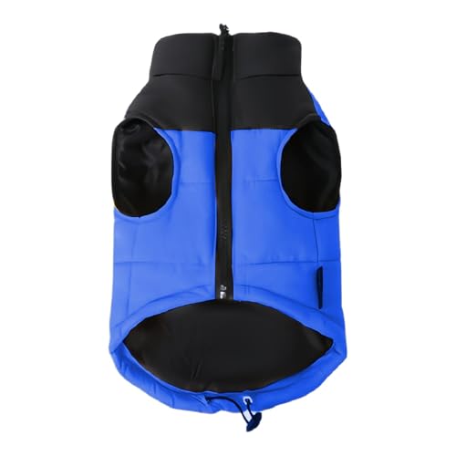 Hundemantel für draußen,Hundewintermantel - Rollkragen-Hundejacke - Warme Hundeweste, Winddichte Hunde-Schneeanzugweste, dick für kaltes Winterwetter Hundemantel für draußen,Hundewintermantel - Rollkragen-Hundejacke - Warme Hundeweste, Winddichte Hunde-Schneeanzugweste, dick für kaltes Winterwetter von Sulxyi