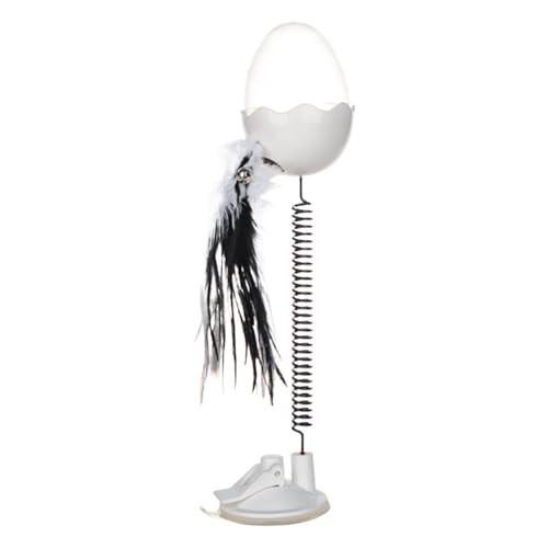 Interactive Cat Toy, Treat Dispensing Toy, Spinner Cat Treats, Cat Feather Toy, Spring Loaded Toy, Spring-Loaded Feather Toy Compact and Lightweight for Cats Kittens Interactive Cat Toy, Treat Dispensing Toy, Spinner Cat Treats, Cat Feather Toy, Spring Loaded Toy, Spring-Loaded Feather Toy Compact and Lightweight for Cats Kittens von Sulxyi