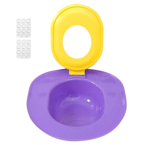 Katzen Toiletten Trainer - Toilettentraining Für Katzen - Tragbarer Urinal Wiederverwendbar Für Haushalt & Reisen Leicht Zu Reinigen Kätzchen Haustier von Sulxyi