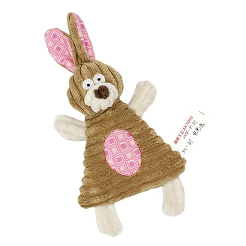 Quietschendes Hundespielzeug, Kauspielzeug für Welpen, Plüsch, 13,5 x 25 cm, ansprechendes Quietschgeräusch, hilft beim Zahnen, Spaß und interaktives Spielen, Mehrzweck-Funktionalität bei Langeweile Quietschendes Hundespielzeug, Kauspielzeug für Welpen, Plüsch, 13,5 x 25 cm, ansprechendes Quietschgeräusch, hilft beim Zahnen, Spaß und interaktives Spielen, Mehrzweck-Funktionalität bei Langeweile von Sulxyi