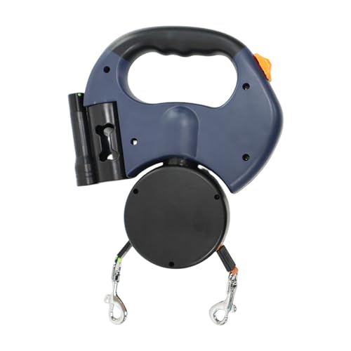 Retractable Dog Lead, Pet Lead, Extendable Dog Lead, Dogs Nylon Tape, Walking Dog Lead, 360-degree Rotatable Design Adjustable Length with Comfortable Grip for Small and Medium Dogs Retractable Dog Lead, Pet Lead, Extendable Dog Lead, Dogs Nylon Tape, Walking Dog Lead, 360-degree Rotatable Design Adjustable Length with Comfortable Grip for Small and Medium Dogs von Sulxyi