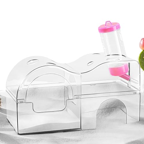 Sandkasten für Hamster, leicht zu reinigen, Haustierbedarf, Napf für Kleintiere, Käfig, Rennmaus, Mäuse, Meerschweinchen, Reptilien Sandkasten für Hamster, leicht zu reinigen, Haustierbedarf, Napf für Kleintiere, Käfig, Rennmaus, Mäuse, Meerschweinchen, Reptilien von Sulxyi
