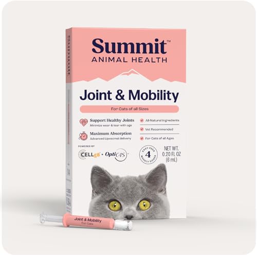 Grehge ift Feline Relief Solution Health: Inflammation and Joint Support, All Natural Chrondroitin with Liposomal Delivery, Drug Free, for Cats von Summit Animal Health