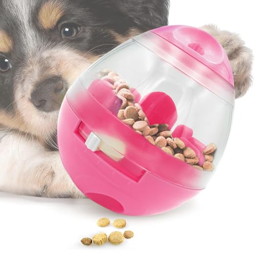 SunGrow Welpe, kleine Hunderassen und Taschen-Leckerli-Ball, Langeweile Buster endet freches Kauen und Blähungen, fördert Bewegung, interaktiver Puzzle-Futterspender ideal für Kaninchen, Ratten und von SunGrow