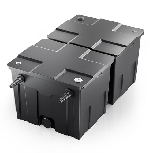 SunSun Bio CBF-350B Teichfilter bis 60000L Teichvolumen max. 10000L/h 2-Kammer Durchlauffilter Modulteichfilter Teich Filter Biofilter SunSun Bio CBF-350B Teichfilter bis 60000L Teichvolumen max. 10000L/h 2-Kammer Durchlauffilter Modulteichfilter Teich Filter Biofilter von SunSun