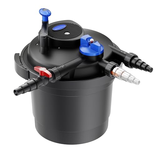 SunSun CPF-5000 Druckteichfilter 8000 l/h / 11 W UVC, Einheit Teichdruckfilter für Teiche bis 8000 Liter, Teichklärer, Filteranlage SunSun CPF-5000 Druckteichfilter 8000 l/h / 11 W UVC, Einheit Teichdruckfilter für Teiche bis 8000 Liter, Teichklärer, Filteranlage von SunSun