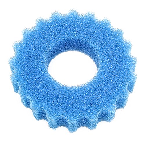 SunSun Ersatzteil für Druckteichfilter CPF-2500 Schwamm blau, effiziente Teichfilteranlage 6000 l/h, Teichdruckfilter mit UVC-Lampe von SunSun