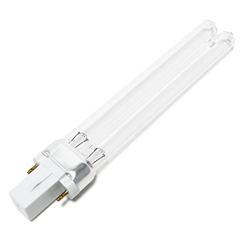 SunSun Ersatzteil für Teichklärer - UV-C Lampe 5 W - Ersatz Leuchtmittel für Vorklärgerät für Teichfilter & Teichpumpe, Wasserklärer mit UV-Lampe, Lichtfilter zur Algenbekämpfung von SunSun