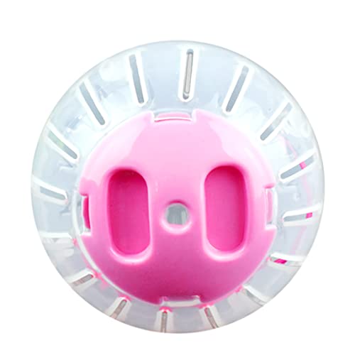 Hamsterball, 4, 72 Zoll, sicheres Hamsterrad aus Kunststoff, transparent, waschbar, Hamsterkäfig, rundes Hamsterspielzeug mit ausgehöhltem Loch, Haustierbedarf mit Deckel, rosa Hamsterrad, Hamster Hamsterball, 4, 72 Zoll, sicheres Hamsterrad aus Kunststoff, transparent, waschbar, Hamsterkäfig, rundes Hamsterspielzeug mit ausgehöhltem Loch, Haustierbedarf mit Deckel, rosa Hamsterrad, Hamster von SunaOmni
