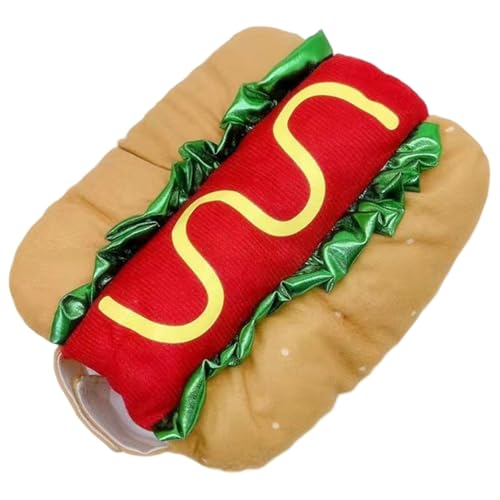 Hotdog-Kostüm für Hunde, lustige Hamburger-Halloween-Hundekostüme, warme, weiche Haustierbekleidung, Cosplay für Weihnachten, Halloween, Karneval, Kostümparty, L Hotdog-Kostüm für Hunde, lustige Hamburger-Halloween-Hundekostüme, warme, weiche Haustierbekleidung, Cosplay für Weihnachten, Halloween, Karneval, Kostümparty, L von SunaOmni