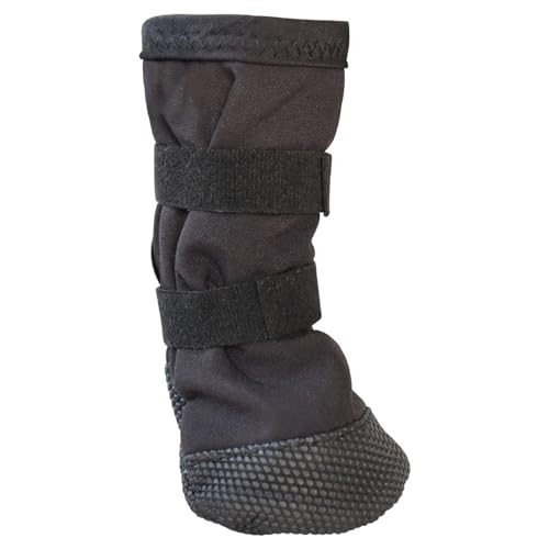 Hundeschuhe, wasserdichte, rutschfeste Hundesocken zur Genesung mit verstellbaren Riemen zur Vermeidung von Kratzen und Beißen, Socken für kleine Hunde, Hundeschuhe, wasserdichte Hundepfotenschuh von SunaOmni