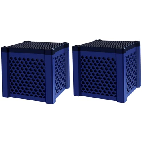 SunaOmni 2 Stück Aquariumfilter, 4, 5 x 4, 3 x, 5 Zoll, Wiederverwendbare Aktivkohlefilter für Aquarien zur Wasseraufbereitung, für Teiche, Aquarien, Lagertanks, Aktivkohle für, Kohlefilter für Aq SunaOmni 2 Stück Aquariumfilter, 4, 5 x 4, 3 x, 5 Zoll, Wiederverwendbare Aktivkohlefilter für Aquarien zur Wasseraufbereitung, für Teiche, Aquarien, Lagertanks, Aktivkohle für, Kohlefilter für Aq von SunaOmni