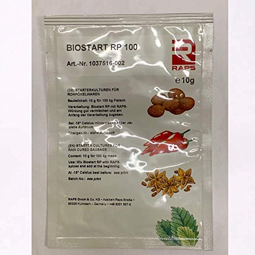Raps Biostart RP 100 Starterkulturen Rohpökelware (Schinken usw.) 10g von Sunature