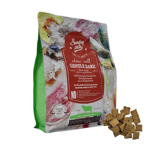 Gentle Bake Lamb Dog Lite & Senior 1,3kg von Sunday pets