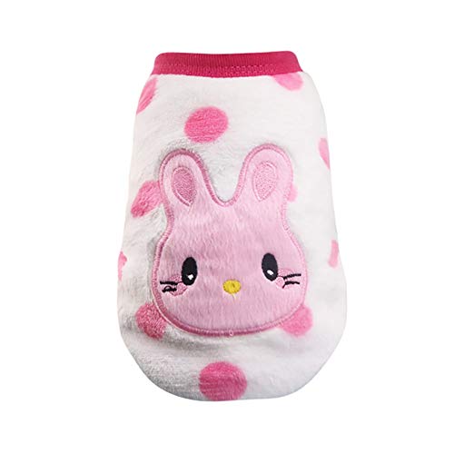 Rocking Welvet D-Schnallen-Modelle können Zugseile im Herbst und Winter aufhängen, warme Hundekleidung, Katzenkleidung, Haustierkleidung Hundepullover Für Kleine Hunde (1012DEZB-Multicolor, M) von Sundaylike life